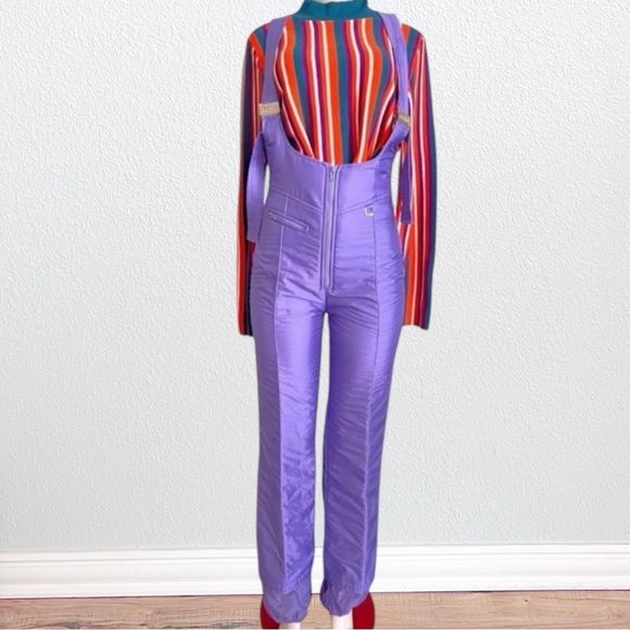 FERA Jackets & Blazers - Vintage FERA Ski Overalls Rare Purple SZ 12